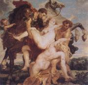 The Rape of the Daughters of Leucippus Peter Paul Rubens